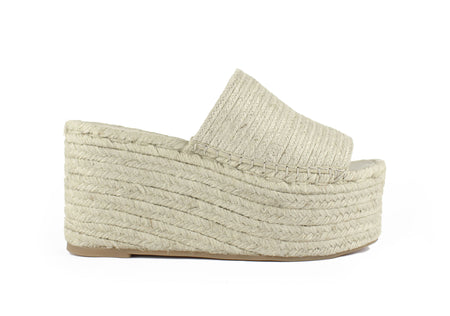 Tan Mule Woven