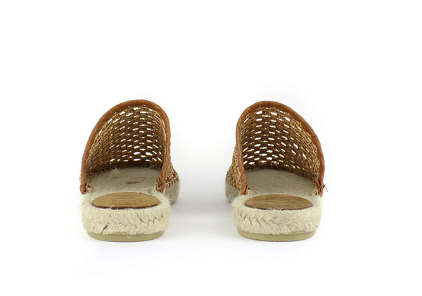 Tan Mule Woven - Ritmo Barcelona